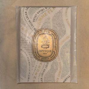 Rare. Unopened. Diptyque scented notebook.